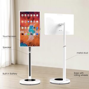 32 Inch Smart Portable TV on Wheels